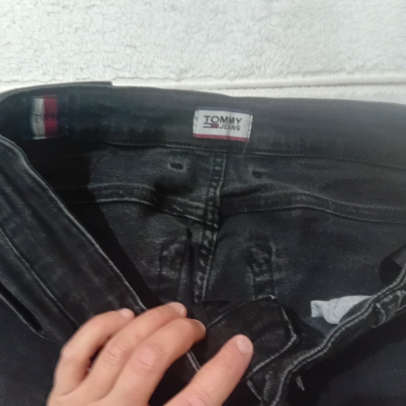 Siyah Kadife Erkek Jean, Normal Boy, Tokalı - Görsel 3