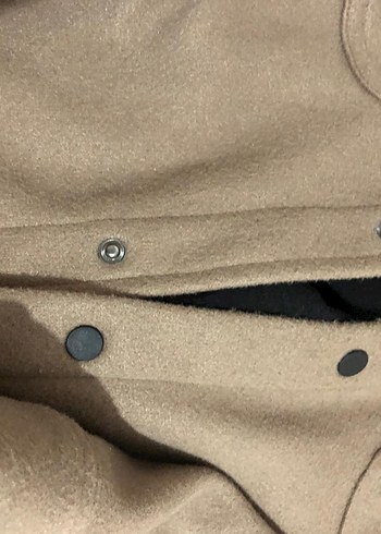 Düğmeli Kahverengi Erkek Süet Palto - Görsel 7