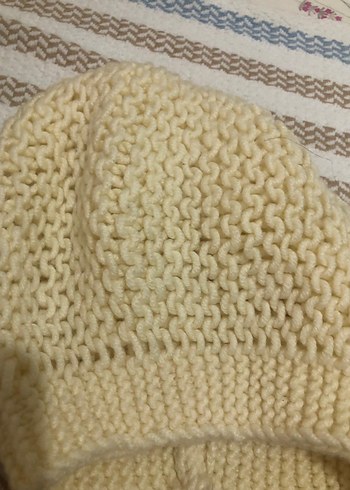 Çocuk Çok Renkli Örgü Bere ve Boyunluk Takımı - Görsel 11