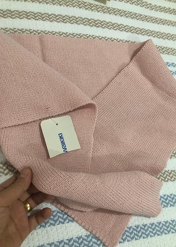 Çocuk Çok Renkli Örgü Bere ve Boyunluk Takımı - Görsel 8