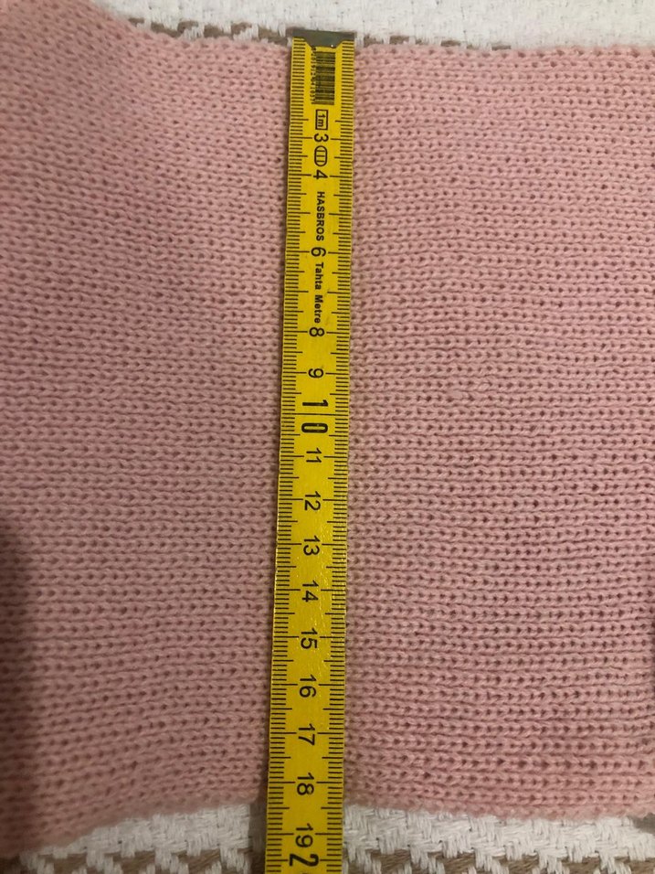 Pembe Kısa Triko Kadın Kazak - Görsel 3