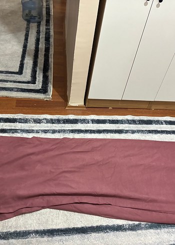 Bordo renkli  güzel fon perde. - Görsel 3