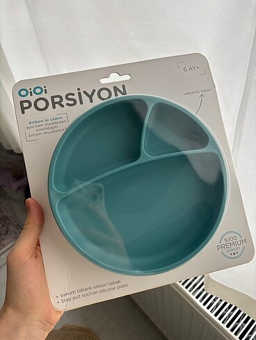 Orijinal paketli oioi porsiyon mama tabağı