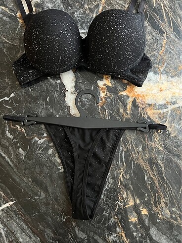 Simli destekli sütyen takımı - Görsel 3