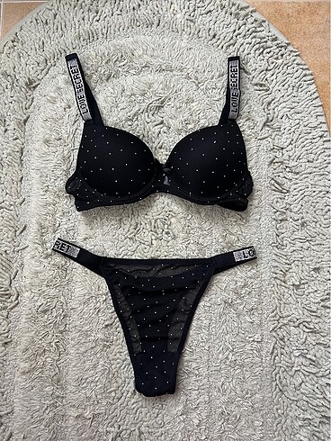 Taş deyatlı iç çamaşır takımı - Görsel 2