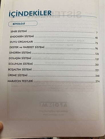  Apotemi Sistemler
