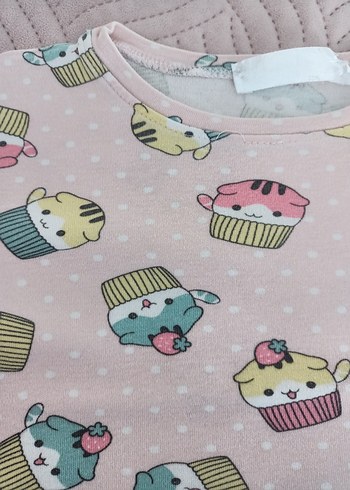 Pembe Baskılı Çocuk Uyku Aksesuarı - Görsel 6