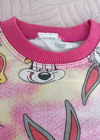 Renkli Baskılı Çocuk Pijama Üstü - Görsel 4