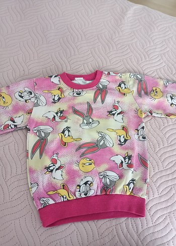 Renkli Baskılı Çocuk Pijama Üstü - Görsel 9