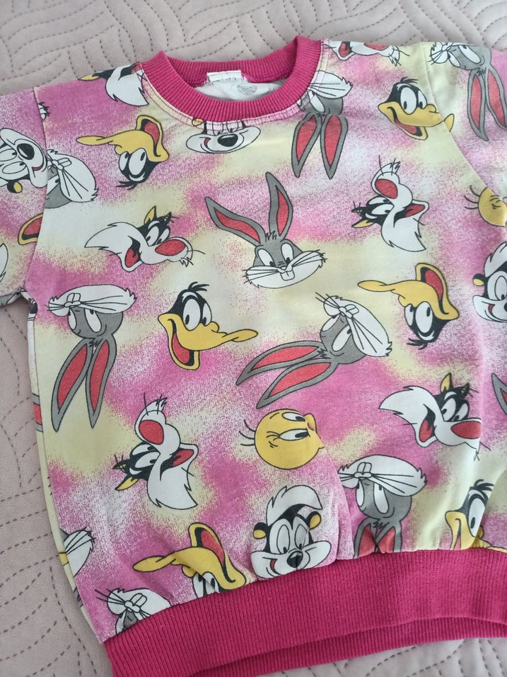 Renkli Baskılı Çocuk Pijama Üstü - Görsel 5