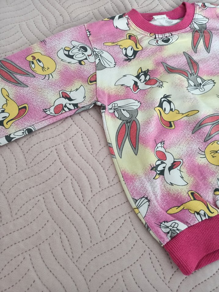 Renkli Baskılı Çocuk Pijama Üstü - Görsel 3