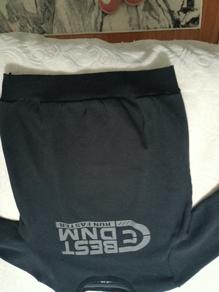 Erkek  Siyah Baskılı Sweatshirt - Görsel 4