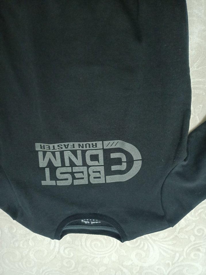 Erkek  Siyah Baskılı Sweatshirt - Görsel 2