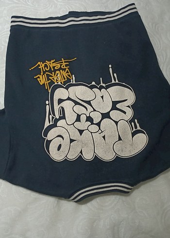 Siyah Kız Çocuk Street Wear Sweatshirt - Görsel 7