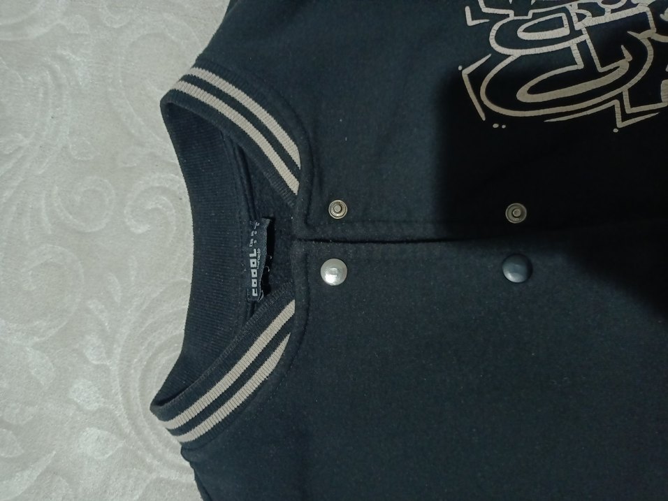 Siyah Kız Çocuk Street Wear Sweatshirt - Görsel 5