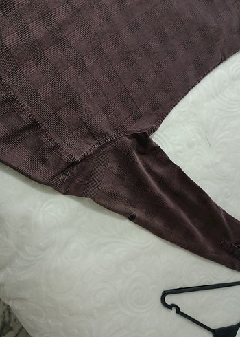 Düğmeli Kahverengi Erkek Keten Gömlek - Görsel 12