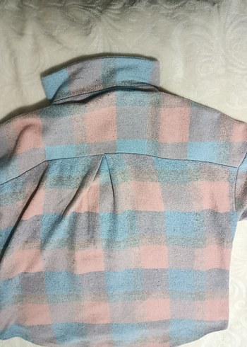 Düğmeli Renkli Kadın Mini Gömlek - Görsel 8