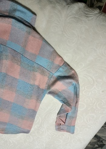 Düğmeli Renkli Kadın Mini Gömlek - Görsel 10