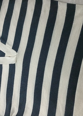 Çizgili Strappy Kadın Triko - Görsel 7