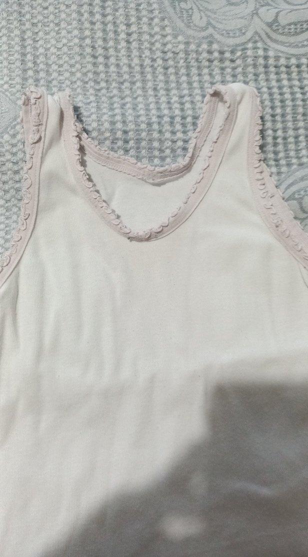 Beyaz Kız Çocuk Atlet - Görsel 2