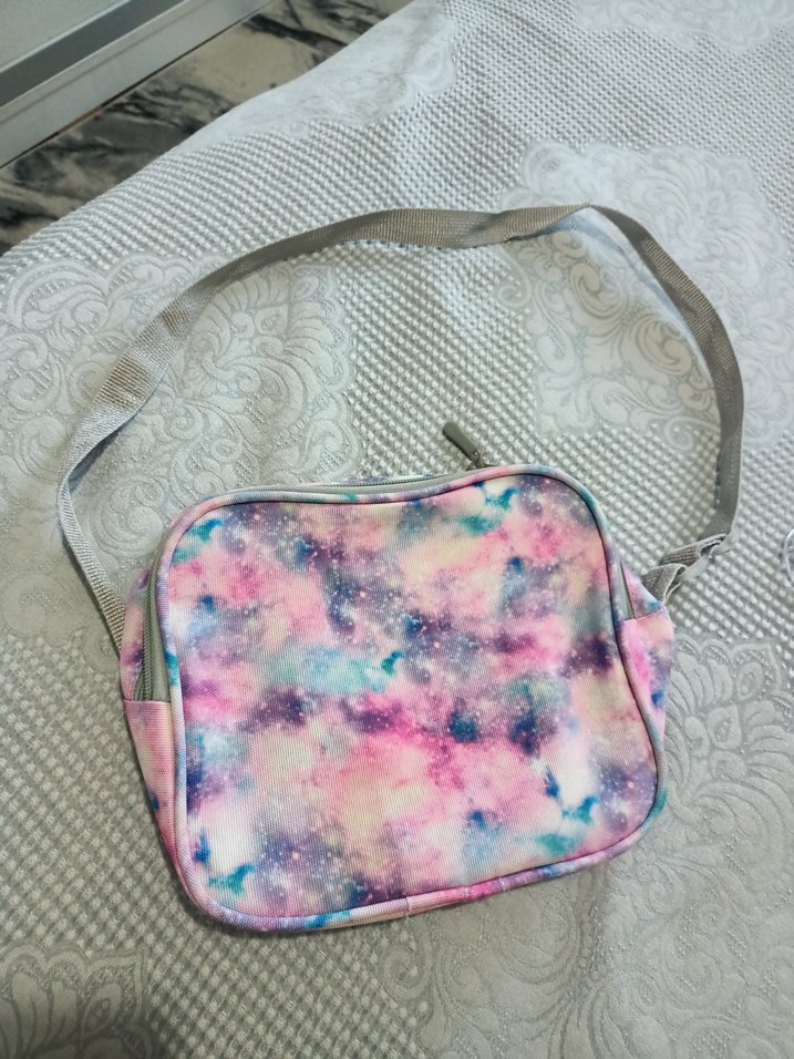 Pastel Renkli Tie-Dye Bebek Çantası - Görsel 2