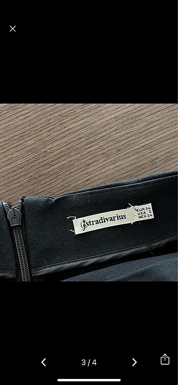 34 Beden Şort etek Stradivarius