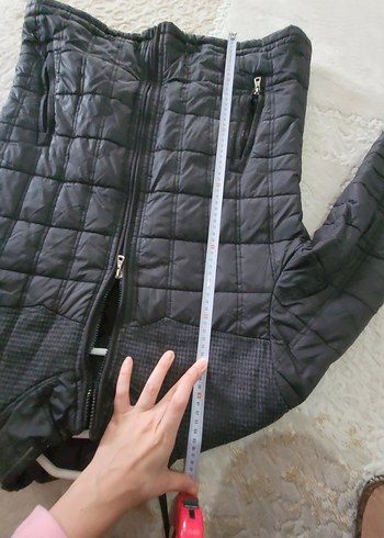 Erkek Siyah Fermuarlı İnce Mont - Görsel 7