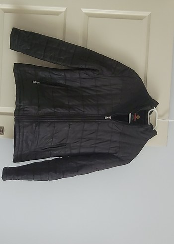 Erkek Siyah Fermuarlı İnce Mont - Görsel 2