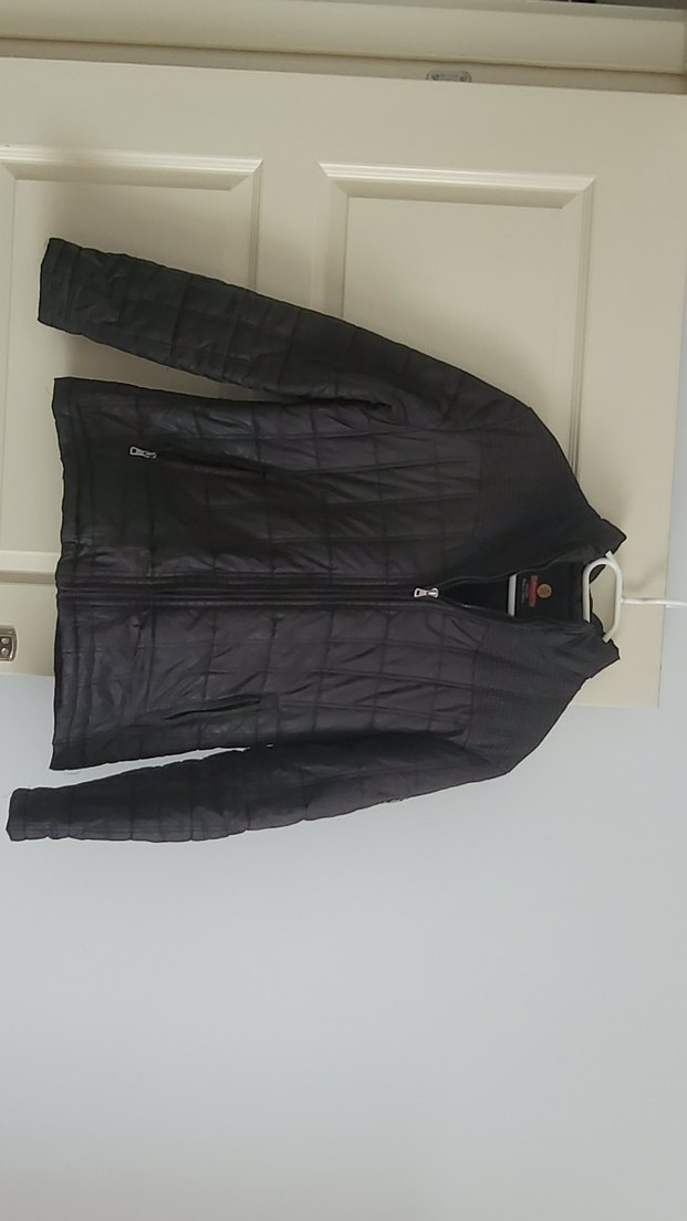 Erkek Siyah Fermuarlı İnce Mont - Görsel 2