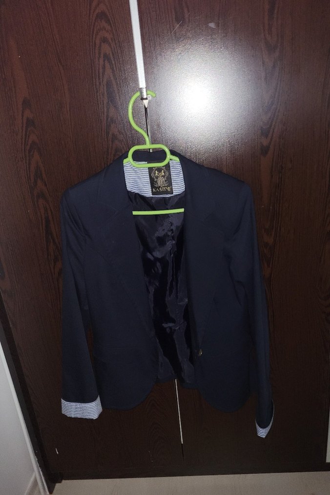 Kadın lacivert  Blazer Ceket - Görsel 3