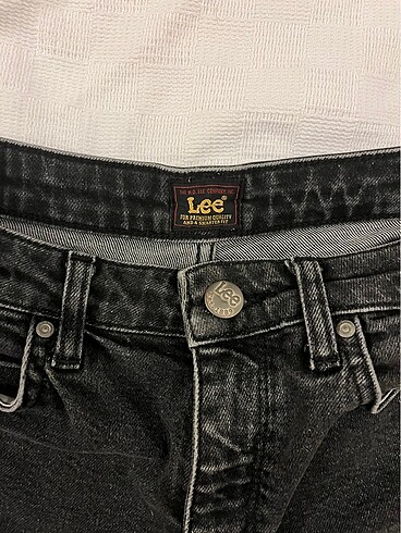 Lee Lee wrangler siyah kot şort