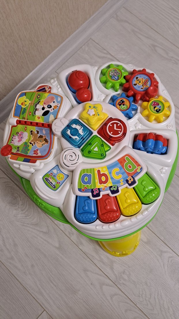baby clementoni Renkli Eğitici Müzik ve Aktivite Masası - Görsel 2