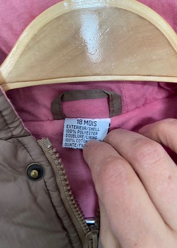 Kahverengi Kapüşonlu Bebek Tulumu - Görsel 3