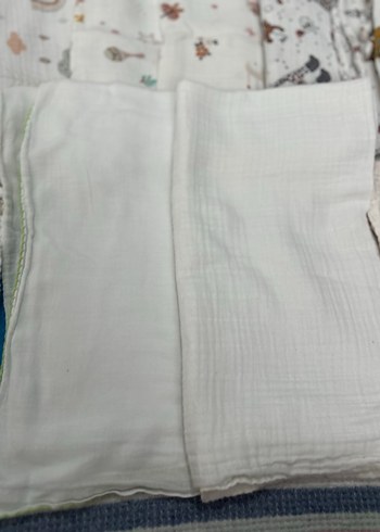 Çok Renkli Nakışlı Çocuk Müslin - Görsel 7