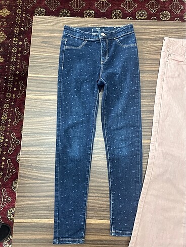10 Yaş Beden lacivert Renk Mango kız çocuk kot