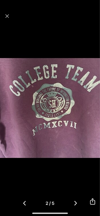 Seven Hill Sevenhill marka erkek sweat