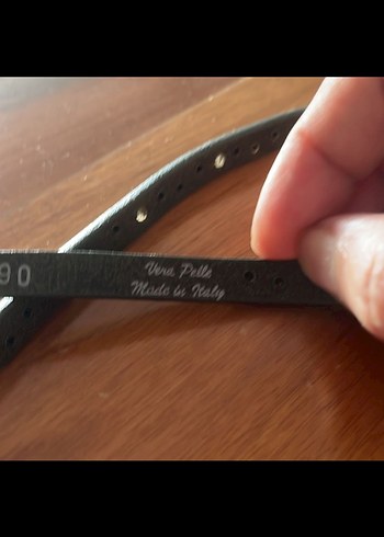 Haki hakiki Deri Rock Punk Tokalı Kemer - Görsel 3