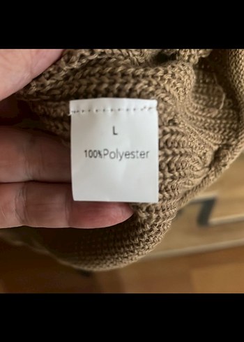 Hasır renkli Kısa Triko Kadın bluz - Görsel 8