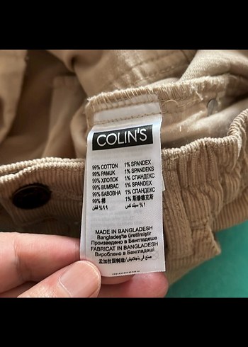 Kadın hasır renk kadife Pantolon - Görsel 8