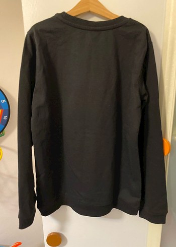 12-13 Yaş Beden Kız Çocuk Uzun Kollu Baskılı Sweatshirt