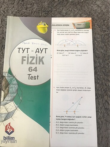 Tyt ayt fizik yaprak test