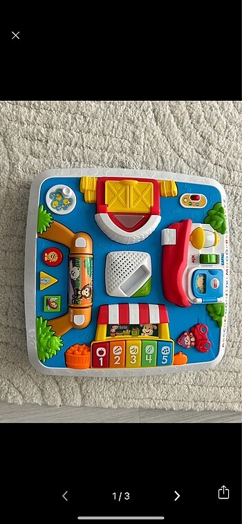  Beden Renk fisher price eğitici köpekçik aktivite masası