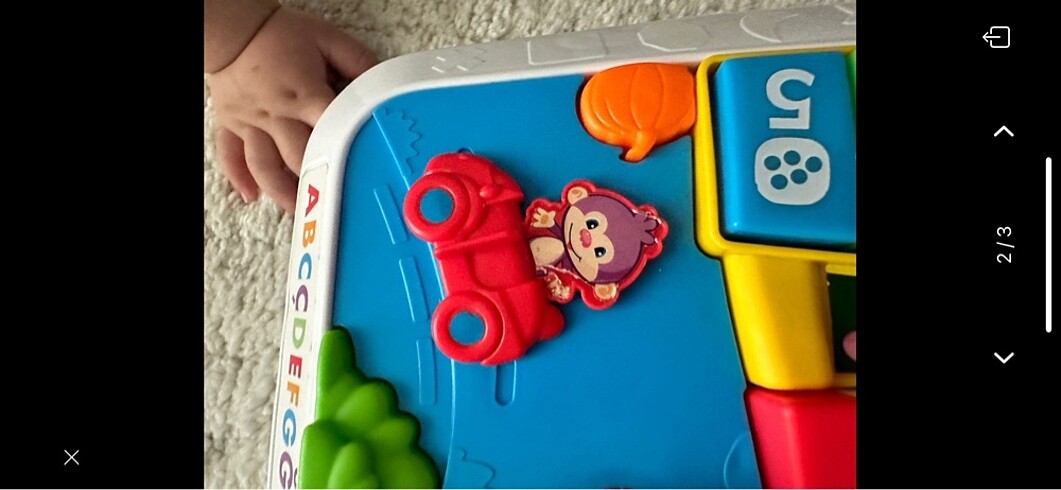  Beden fisher price eğitici köpekçik aktivite masası