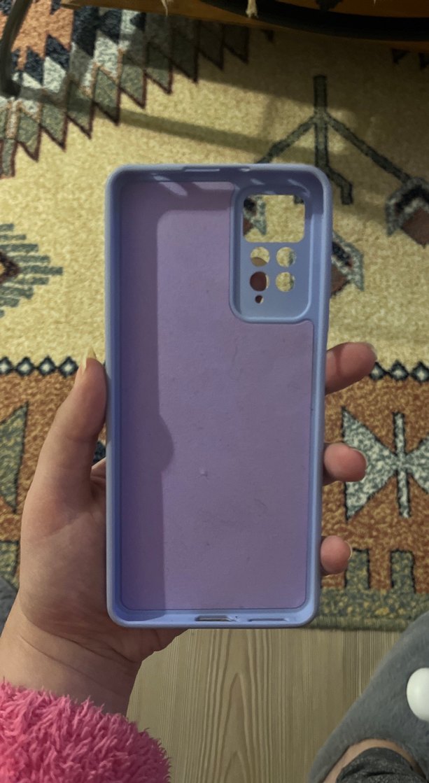 Parlak Gri Bohem Telefon Kılıfı - Görsel 4