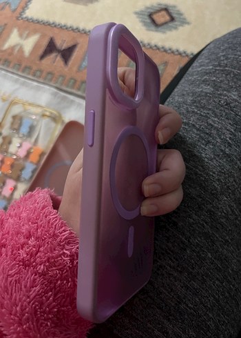 Parlak Mor Telefon Kılıfı - Görsel 4