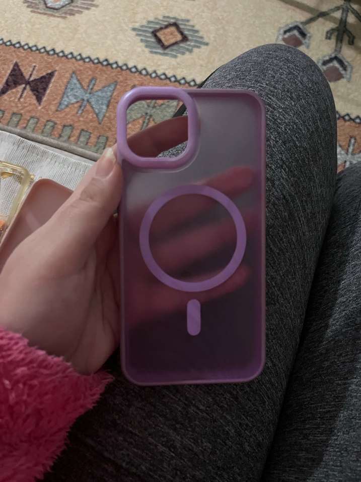 Parlak Mor Telefon Kılıfı - Görsel 2