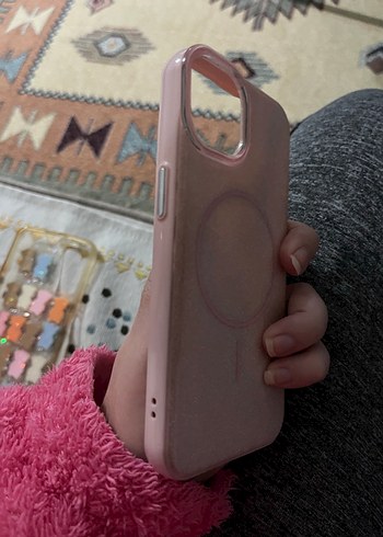 Parlak Pembe Telefon Kılıfı - Görsel 4