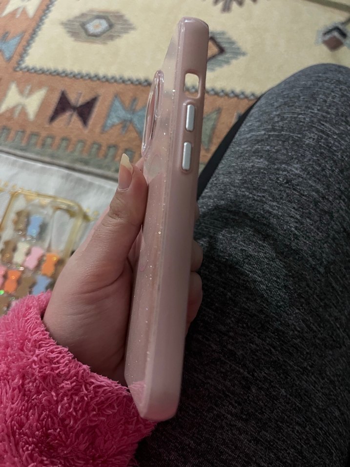 Parlak Pembe Telefon Kılıfı - Görsel 3