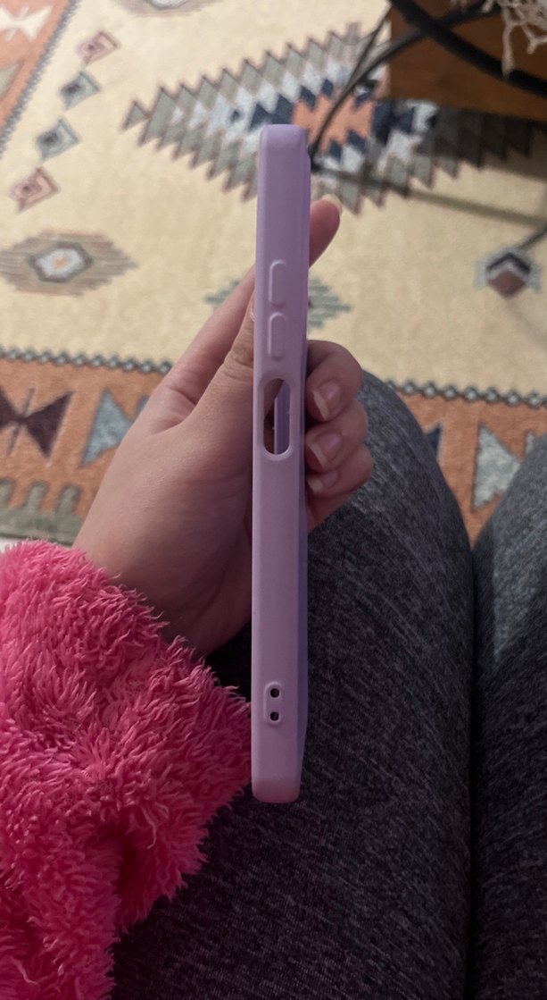 Parlak Mor Bohem Telefon Kılıfı - Görsel 2