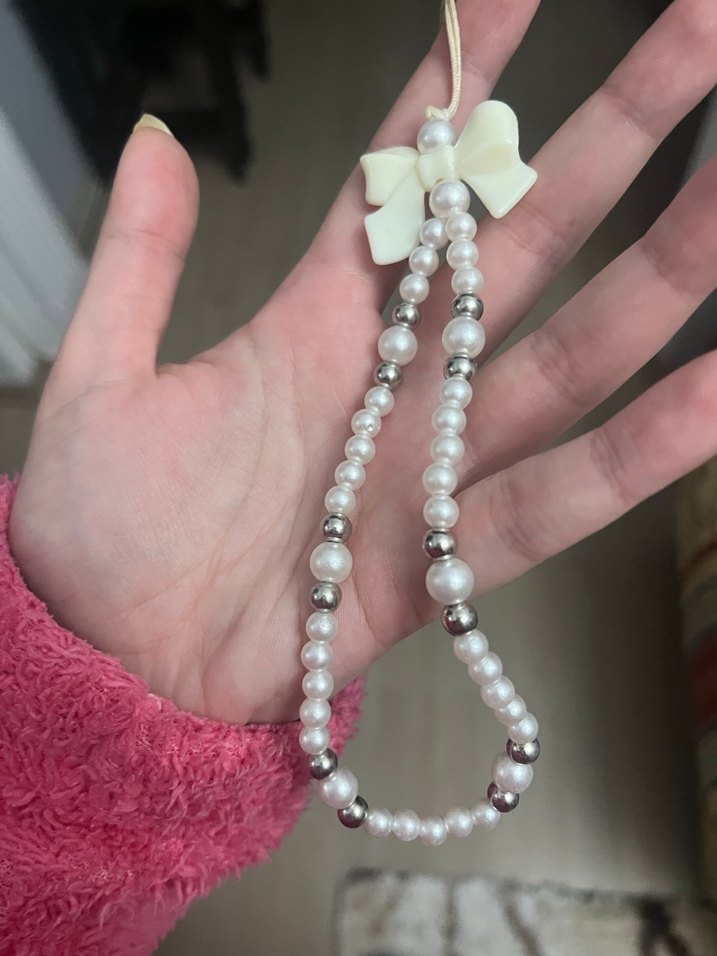 Inci Boncuklu Beyaz Bohem Kadın El Zinciri - Görsel 2